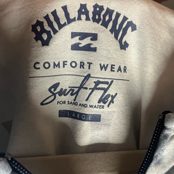 Billabong Cloudy Blue Zip Hoodie - Picture 6 of 8